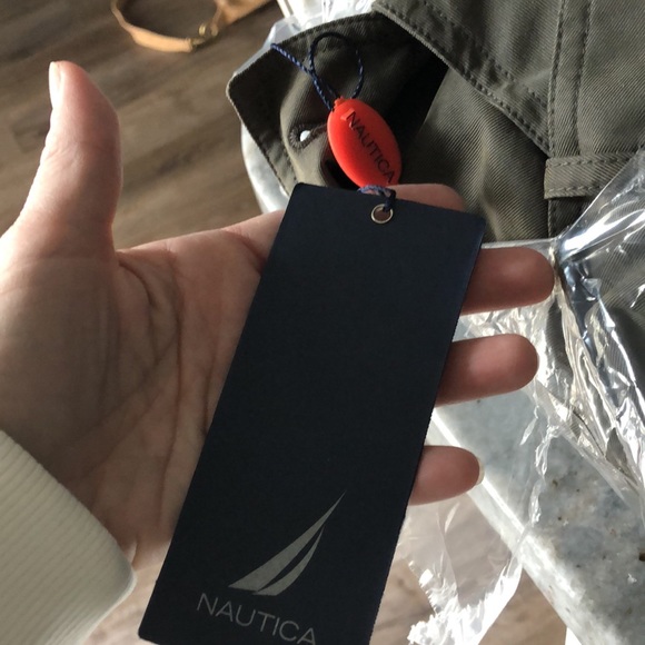 NWT! - NAUTICA Men’s All Season Trench Coat w/Removable Liner - Picture 14 of 15